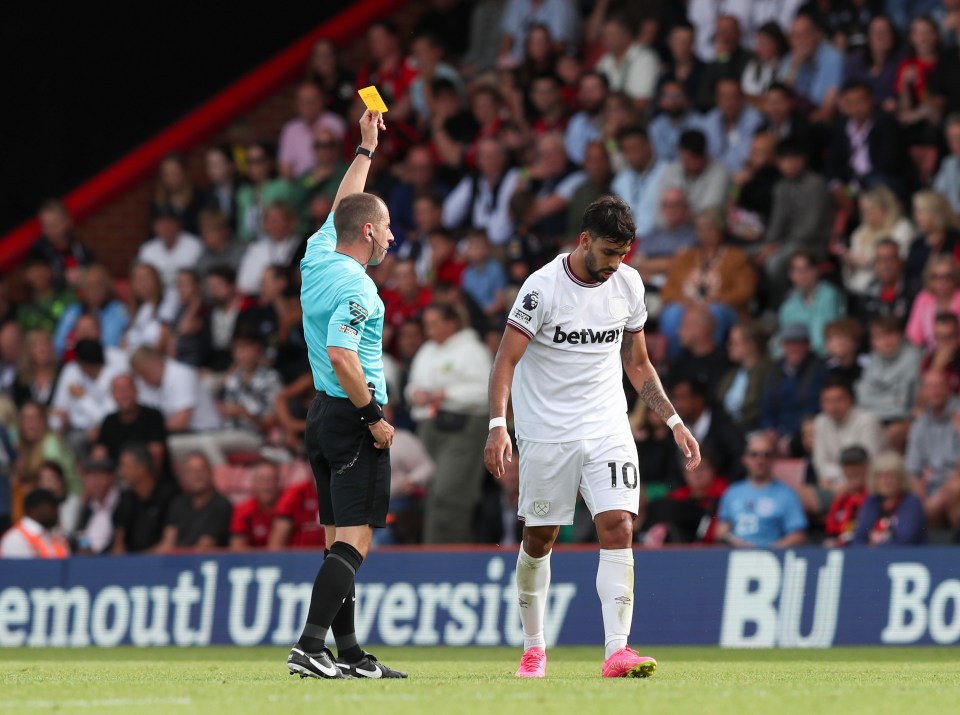 The FA are now also investigating the yellow card Paqueta received against Bournemouth, according to reports