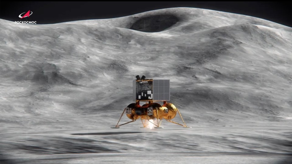 The Luna-25 probe crashed onto the moon’s surface in a humiliating blow for Putin