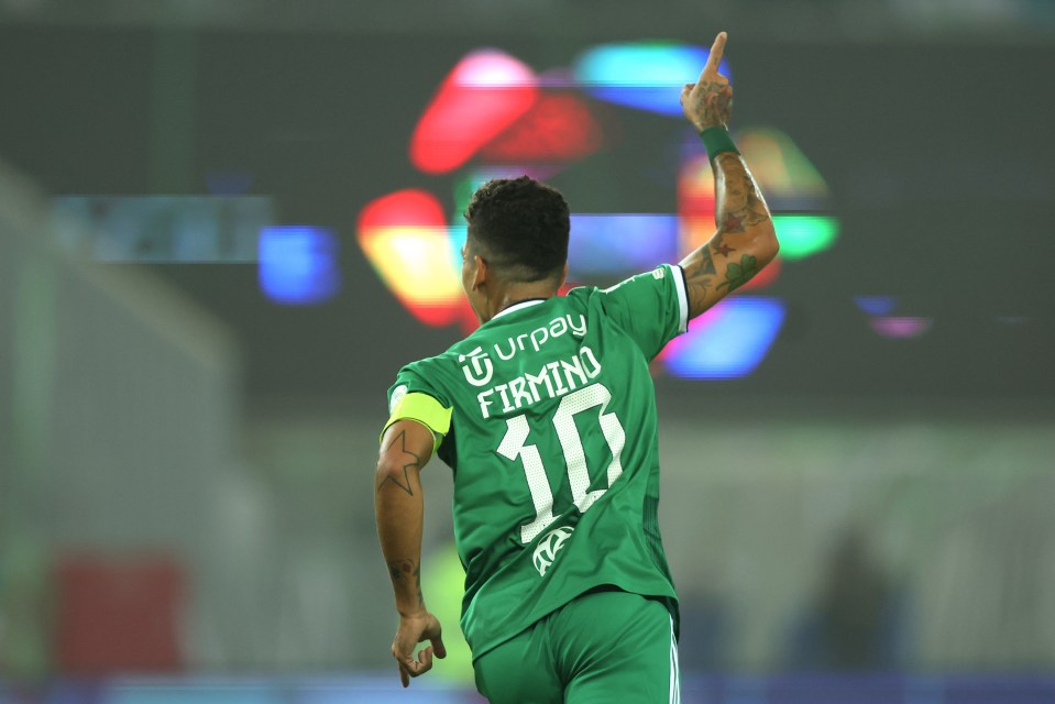 The Brazilian forward grabbed a hat-trick against Al-Hazm