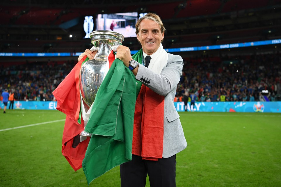 Mancini, 58, guided Italy to Euro 2020 glory