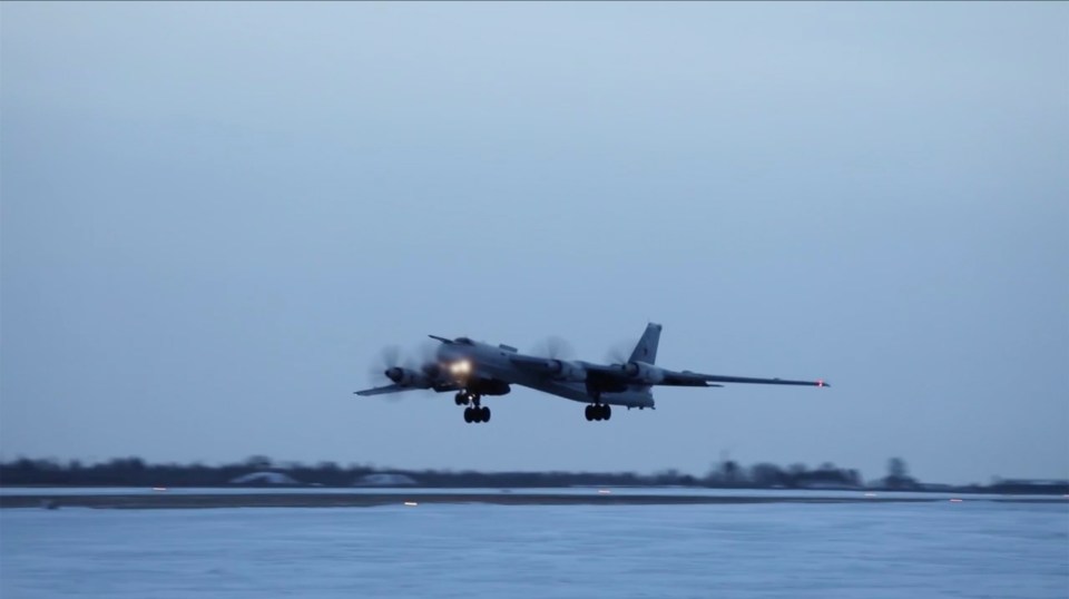 Russian Tu-95 nuclear-capable strategic bombers are said to be responsible for the attacks