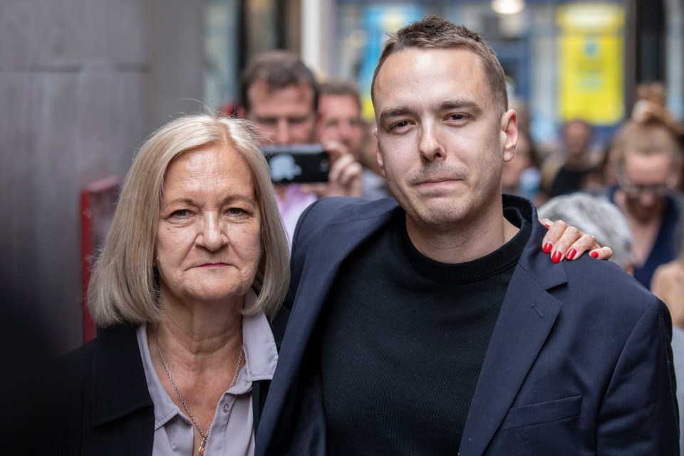 David Challen’s mum Sally was released from jail after her conviction for murdering her abusive husband was reduced to manslaughter