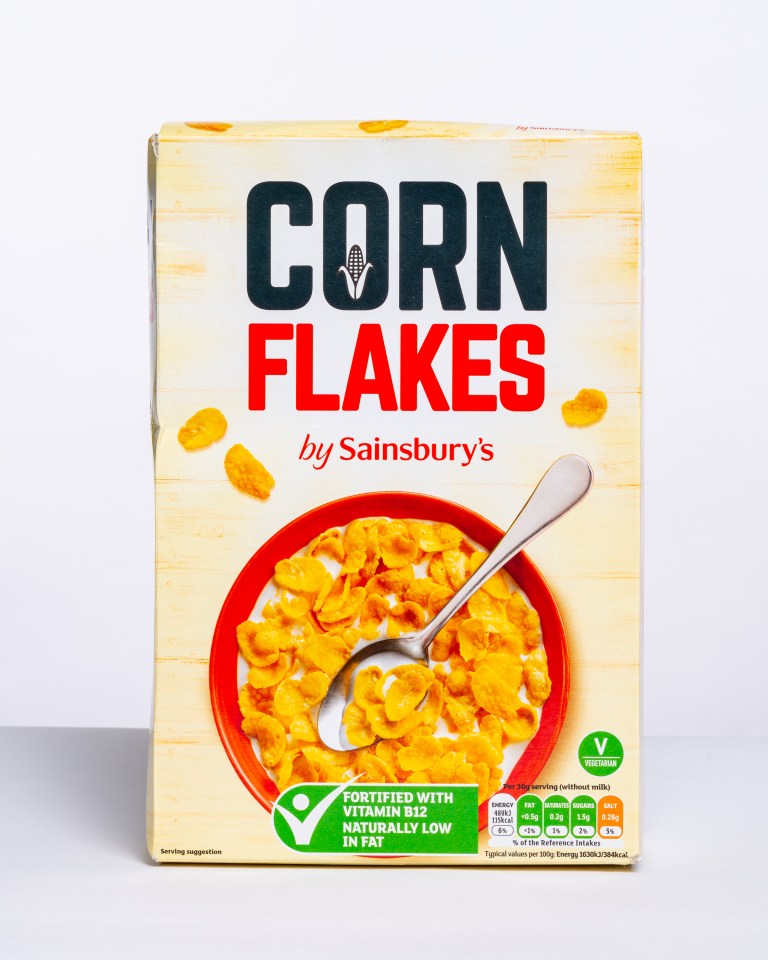 The Sainsbury’s corn flakes were a surprise winner for me