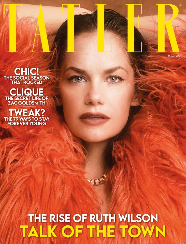 See Ruth's full feature in the October issue of Tatler available via digital download and on newsstands from Thursday August 31