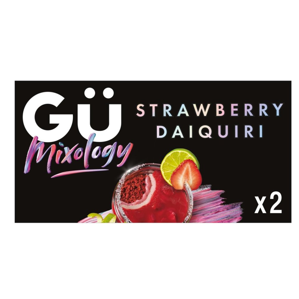 Save £2.50 on two Gu’s mixology cocktail-inspired desserts