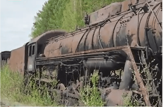 Steam trains can run on almost any fuel - perfect for apocalyptic conditions