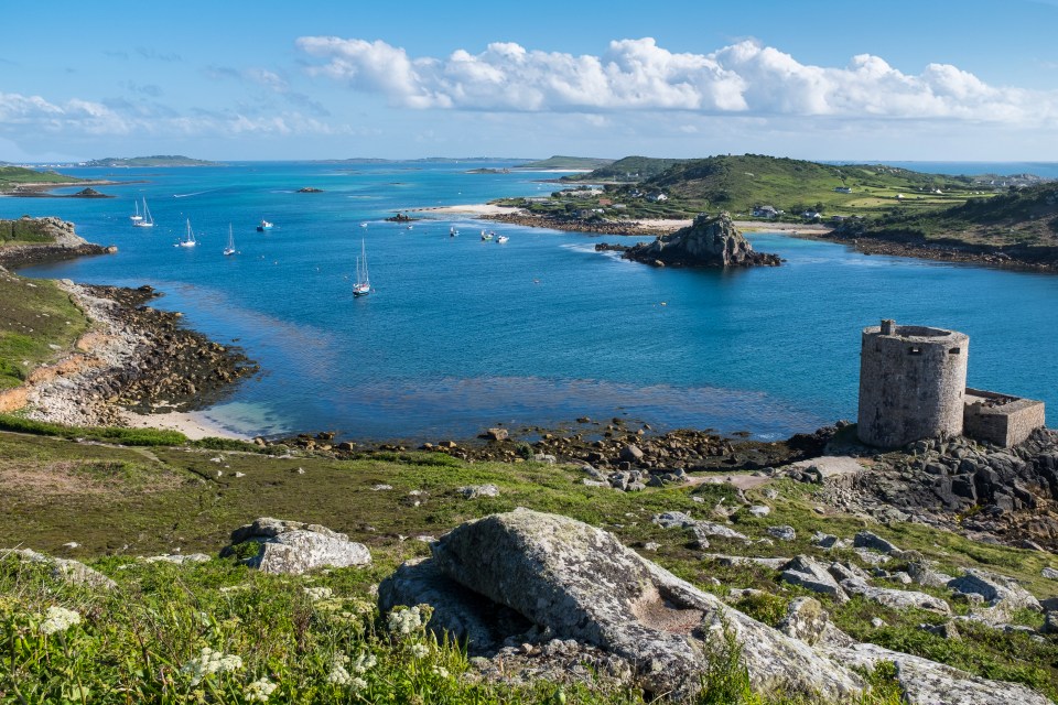 Cromwell's Castle is one of the most popular tourist attractions on the island