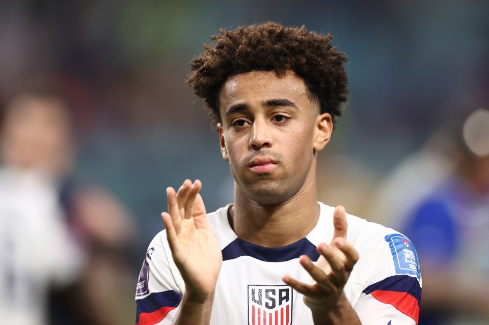 Tyler Adams was one of nine Leeds players to have an angry sign directed at them