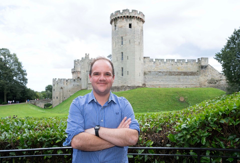 Liam Bartlett is Warwick Castle's general manager and ensures locals are kept in the loop with events