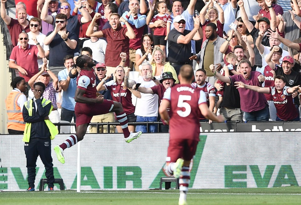 He sent the London Stadium wild with a brilliant goal