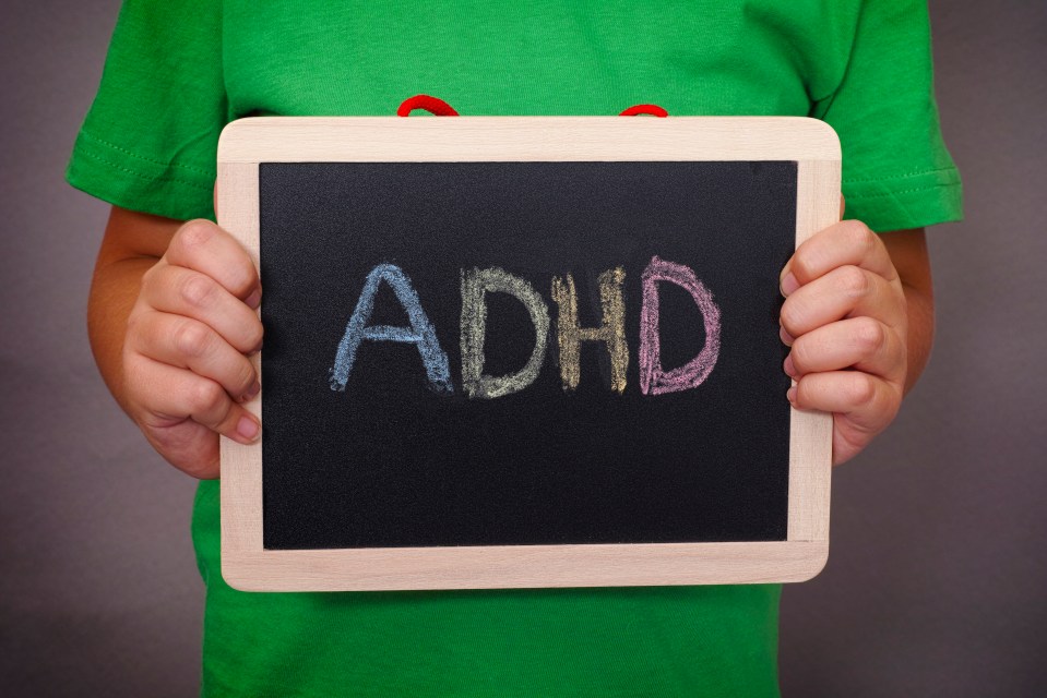 An estimated 2.6million people in the UK have ADHD