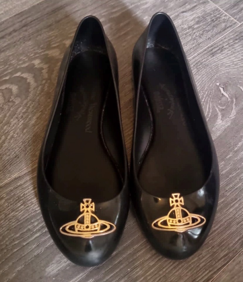 The banned Vivienne Westwood pumps that the 13-year-old pupil was allowed last year