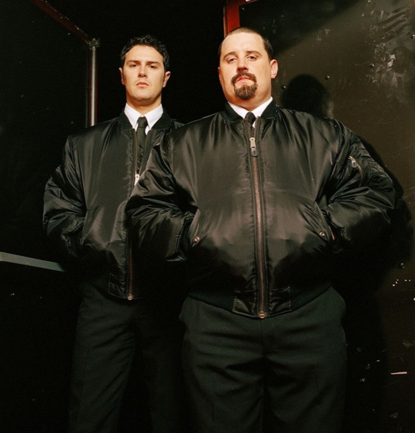 Peter and Paddy McGuinness as Max & Paddy from the show