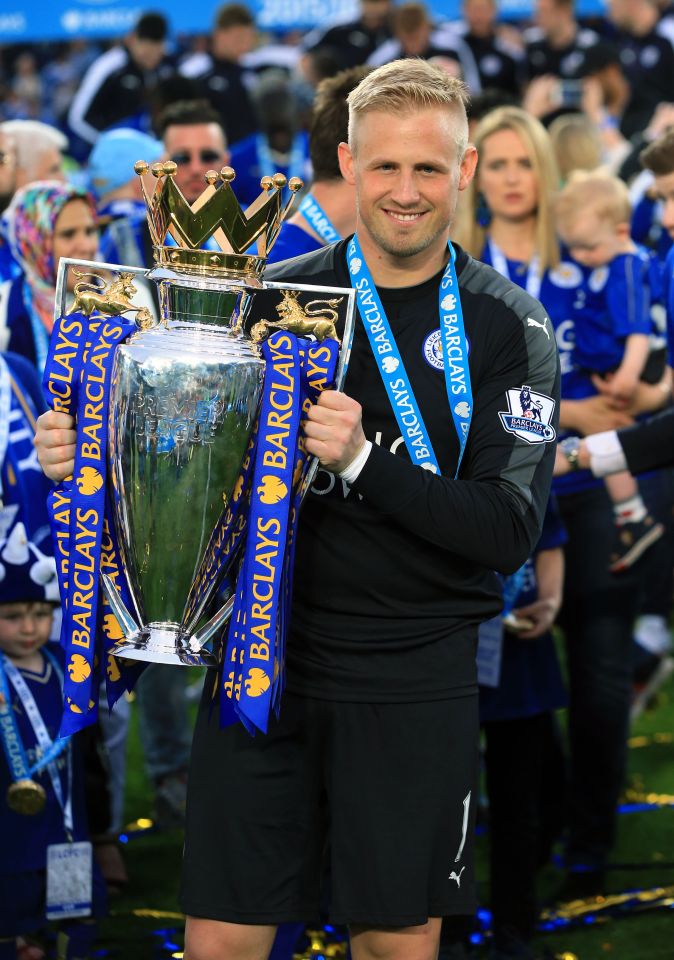 Former Leicester City goalkeeper Kasper Schmeichel was also mentioned by Lineker