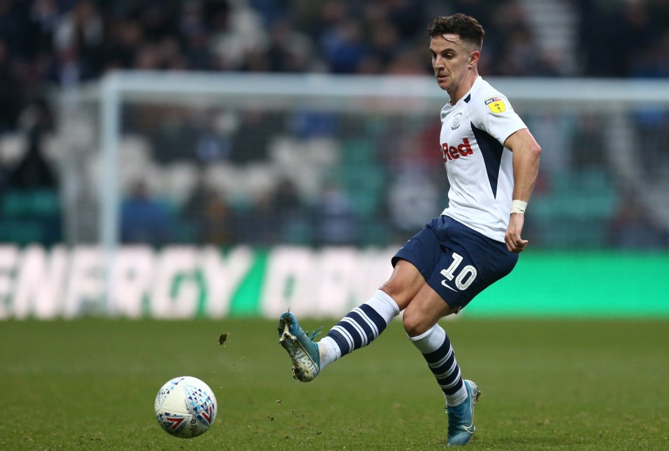 Josh Harrop left United for Preston North End