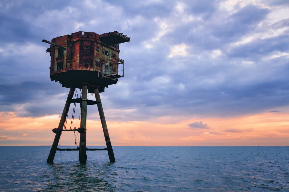 They lie overlooking the Thames Estuary