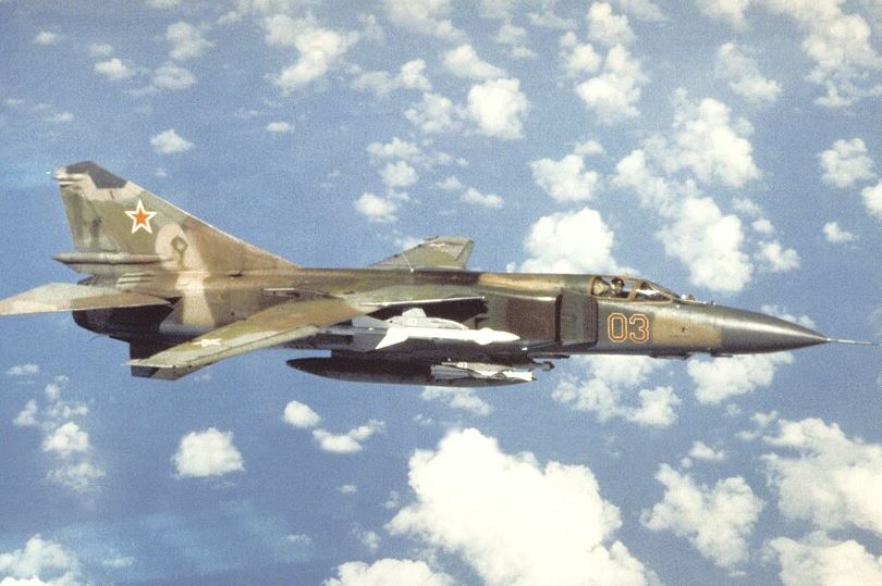 The MiG-23 fighter aircraft was introduced at the height of the Cold War tensions