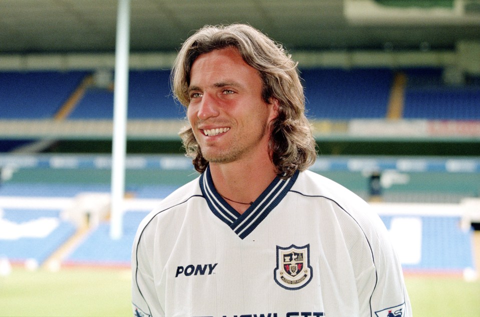 Ginola enjoyed a successful career in the Premier League with Tottenham Hotspur, Newcastle United and Everton