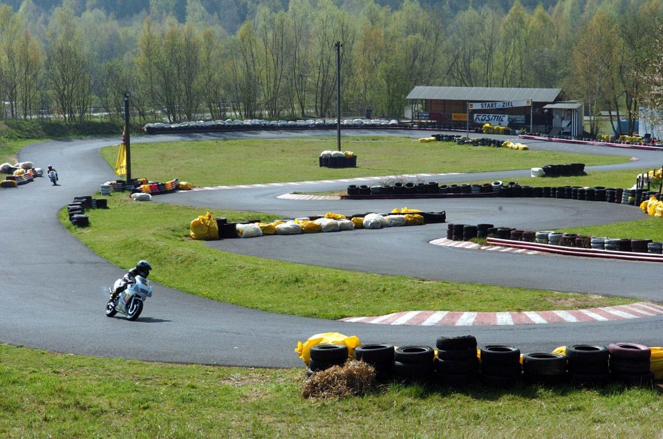 The town’s go-kart rack where Michael learned to race will be one of three places to remain