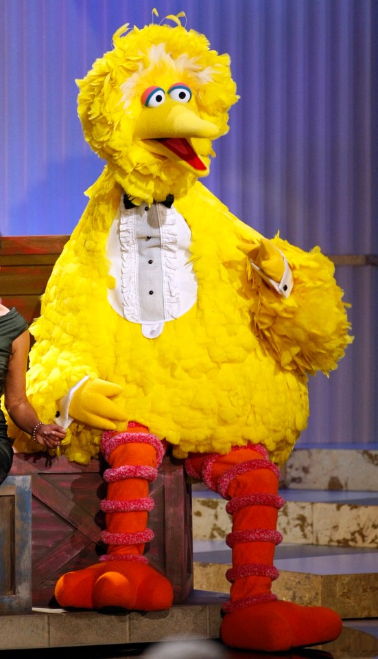 She was immediately compared to Big Bird from Sesame Street