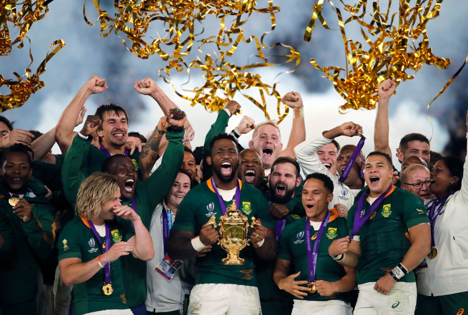 South Africa beat England in the 2019 final