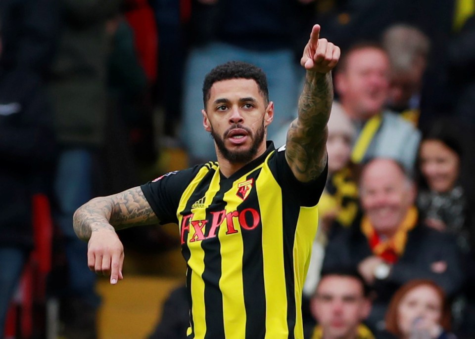 Andre Gray spent four seasons with Watford