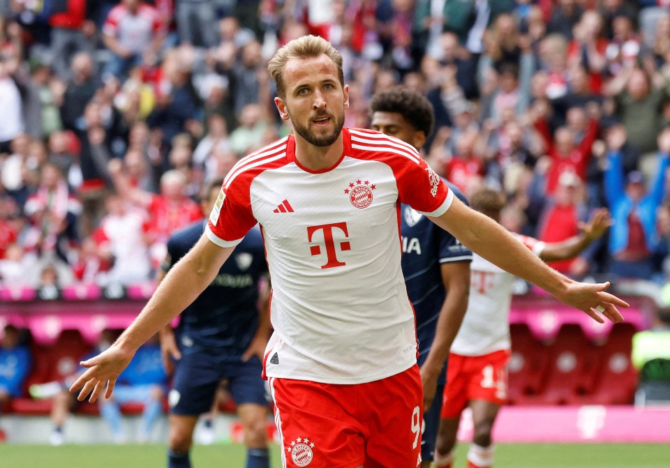 Harry Kane has been on fire since he signed for Bayern Munich