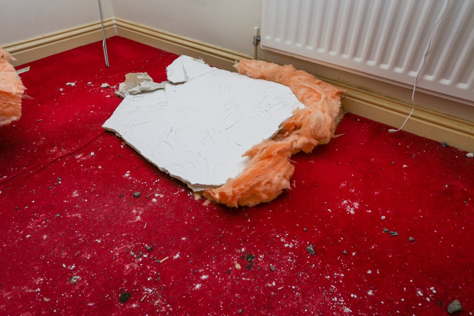 Carla has since been quoted £12,000 to fix her roof