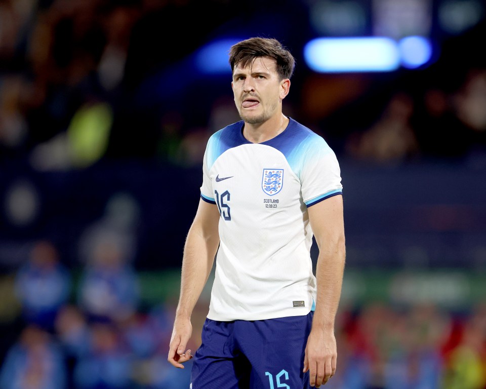 Scottish supporters laughed every time Harry Maguire got the ball