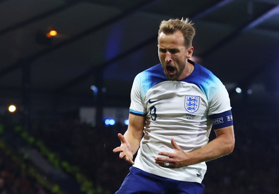 Kane's goal made sure of the win for England