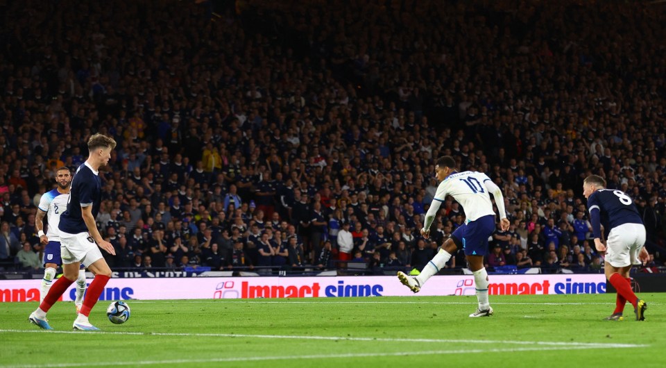 Bellingham fired England 2-0 up before a tougher second half