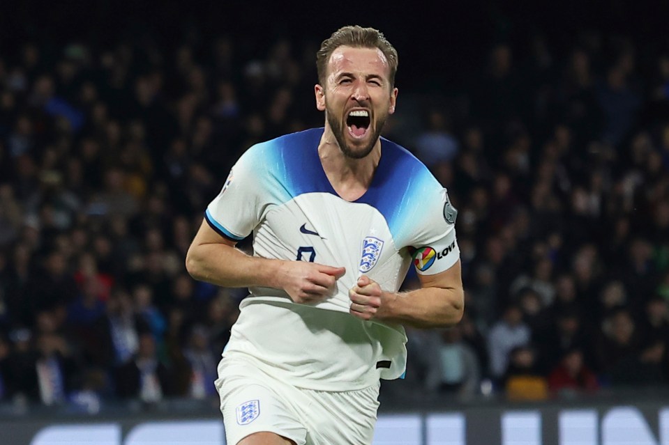 Harry Kane has scored 58 goals for England