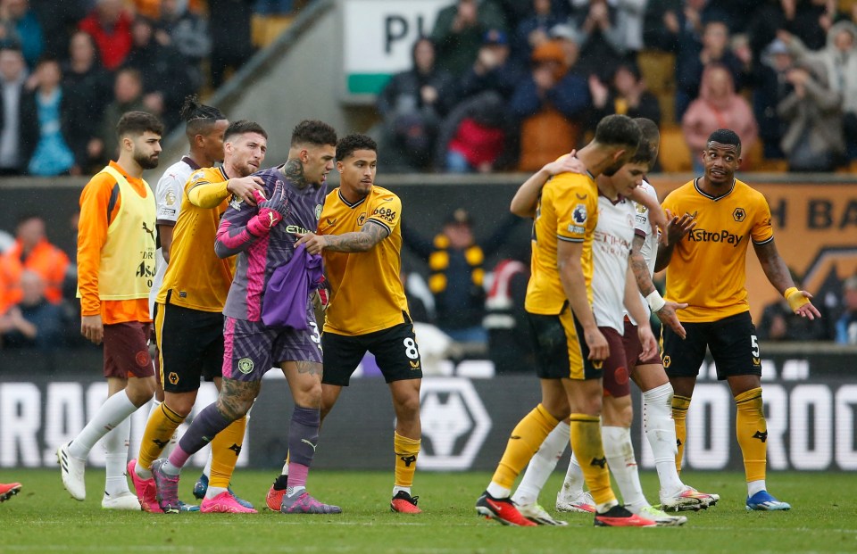 Mario Lemina clashed with Ederson