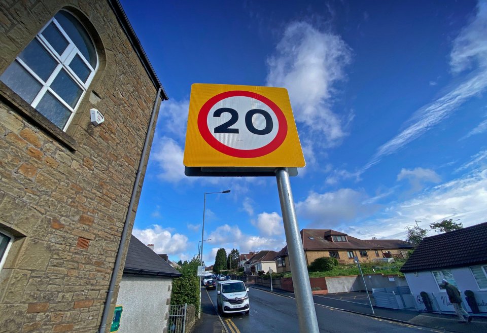 The PM slammed Wales's new 20mph speed limit