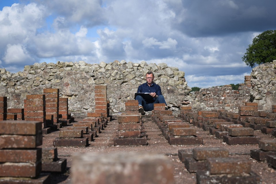 He has been inspired to write a novel set in Roman Britain