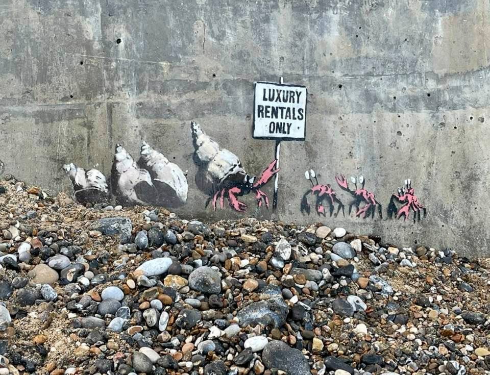 Banksy's artwork in Cromer, Norfolk, worth hundreds of thousands could be destroyed in just weeks if nothing is done to save it