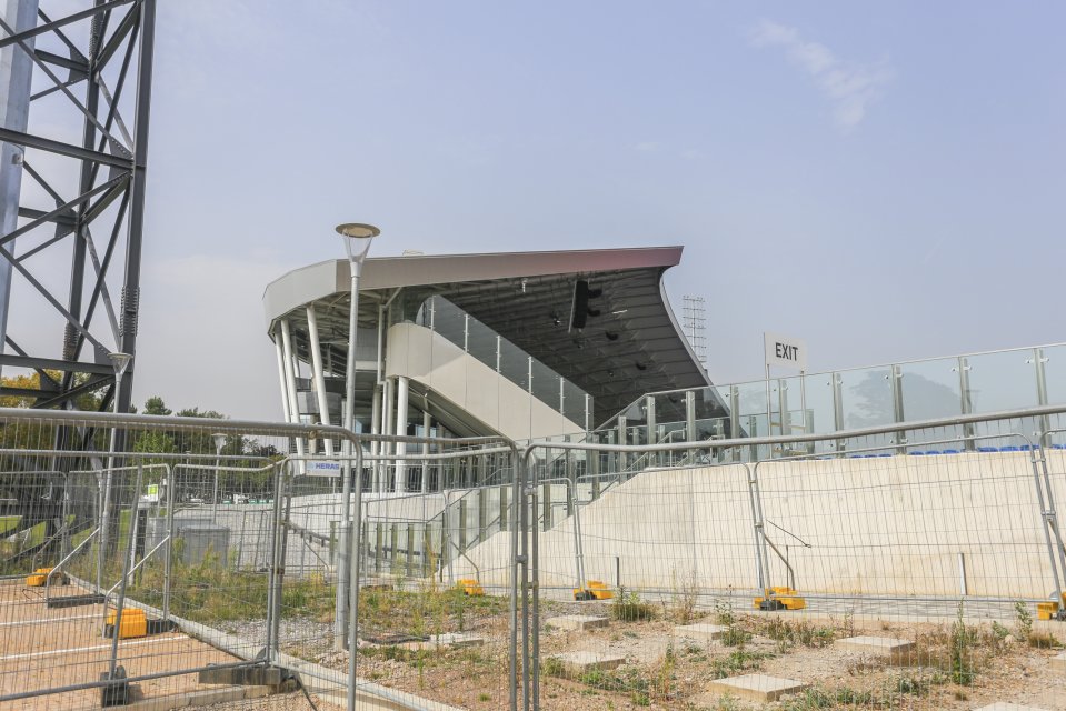 Birmingham's Alexander Stadium used for the Commonwealth Games has now been left to rot