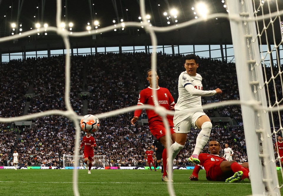 Son Heung-min responded by opening the scoring just a few minutes later