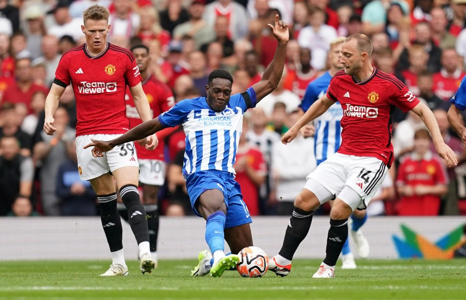 Scott McTominay, left, was brought back into the Man Utd team on Saturday