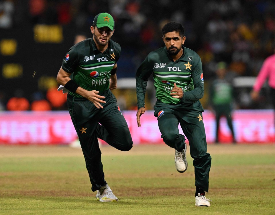 Captain Babar and Shaheen Afridi were rumoured to be in a feud after the pair argued after defeat in the Asia Cup