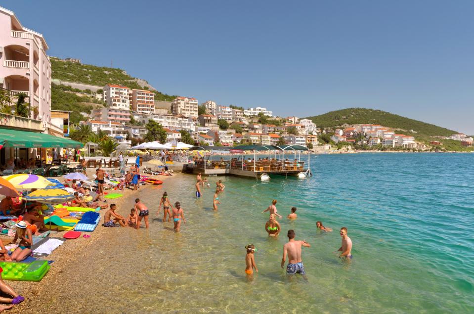 Neum is a luxurious beach resort on the Adriatic coast