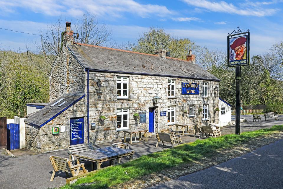 The Lamorna Wink is said to have Britain's 'rudest landlords'