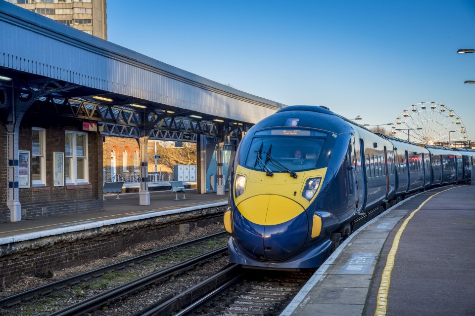 Margate trains have a great view –  but it takes longer