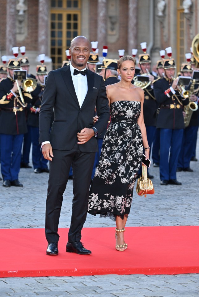 Didier Drogba and Gabrielle Lemaire were also in attendance