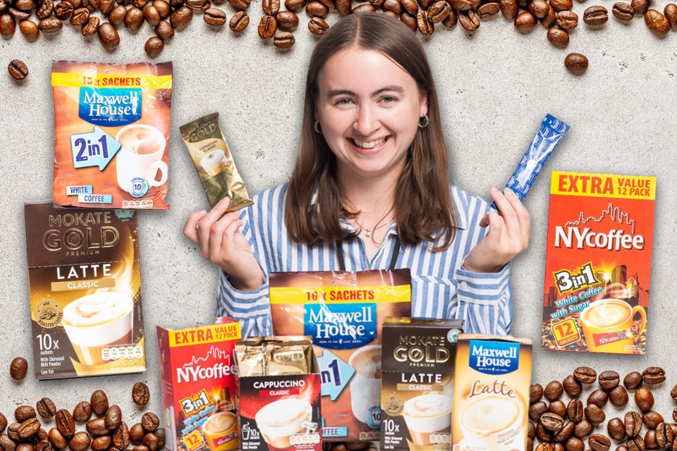 We tried a range of coffees from Poundland costing less than 12p per drink