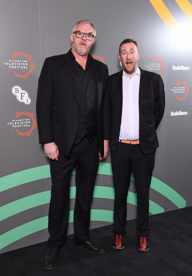 Greg Davies (left) and Alex Horne (right) are