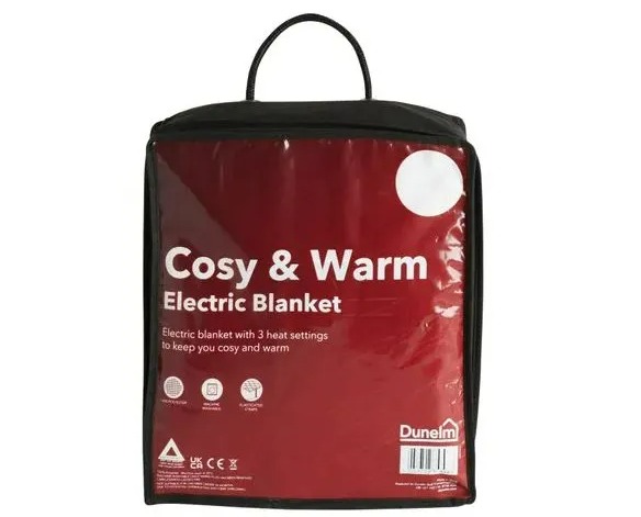 Dunelm shoppers have been rushing to get their hands on this electric blanket