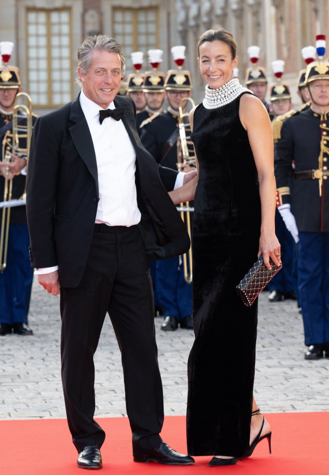 Hugh Grant and Anna Elisabet Eberstein were also in attendance