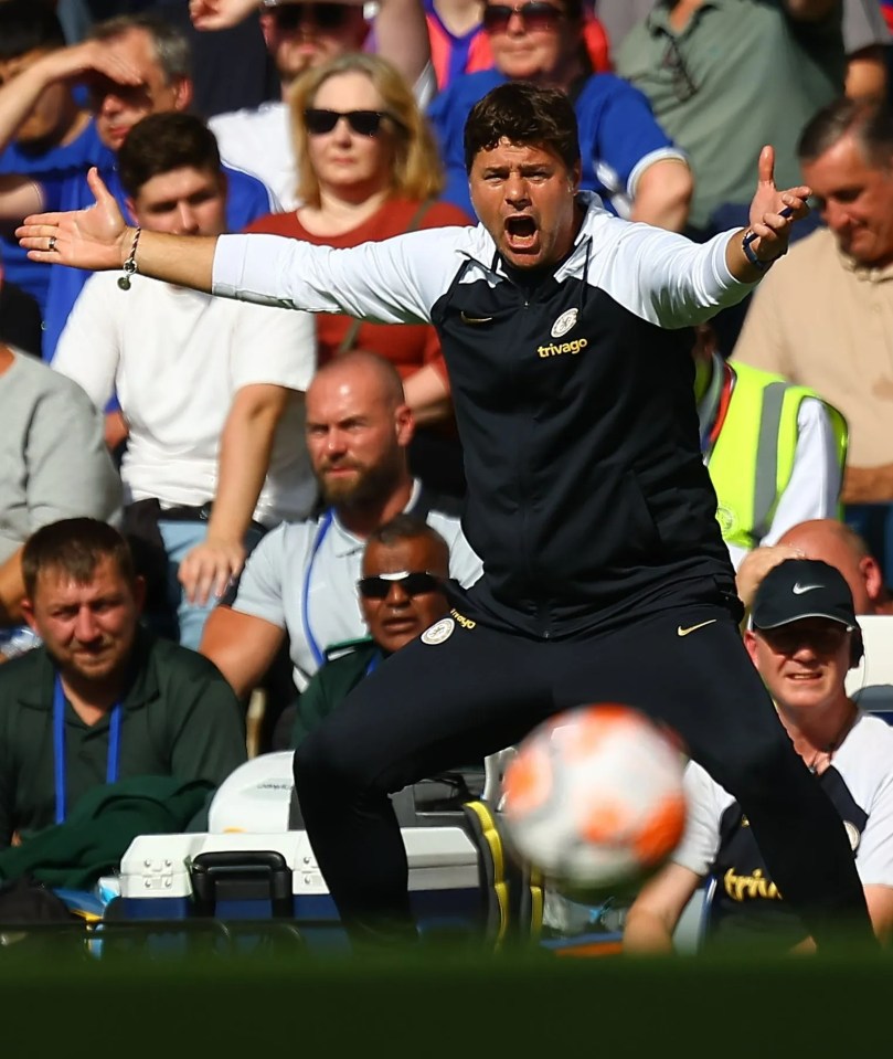 Mauricio Pochettino cut a frustrated figure on the sidelines