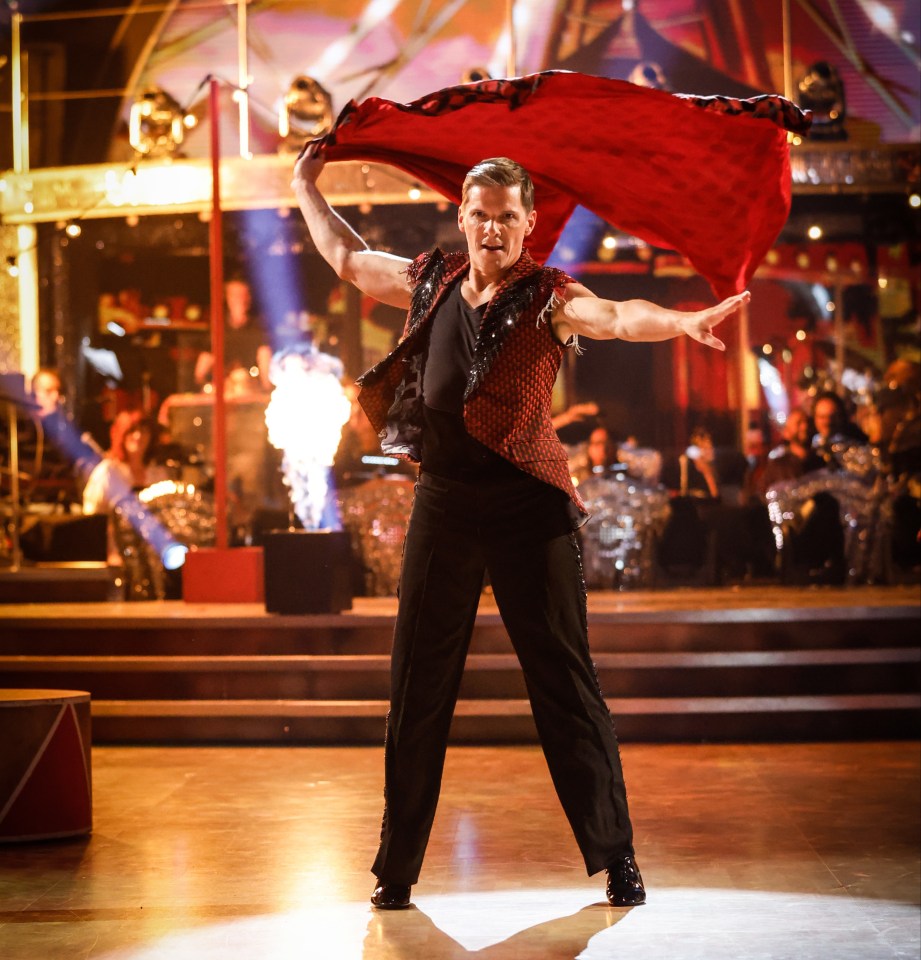 Nigel Harman blew fans away with his Paso Doble